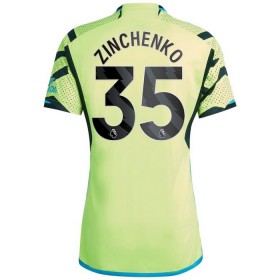 Camisola Arsenal Zinchenko 35 Equipamento Alternativa 2023-24 Manga Curta